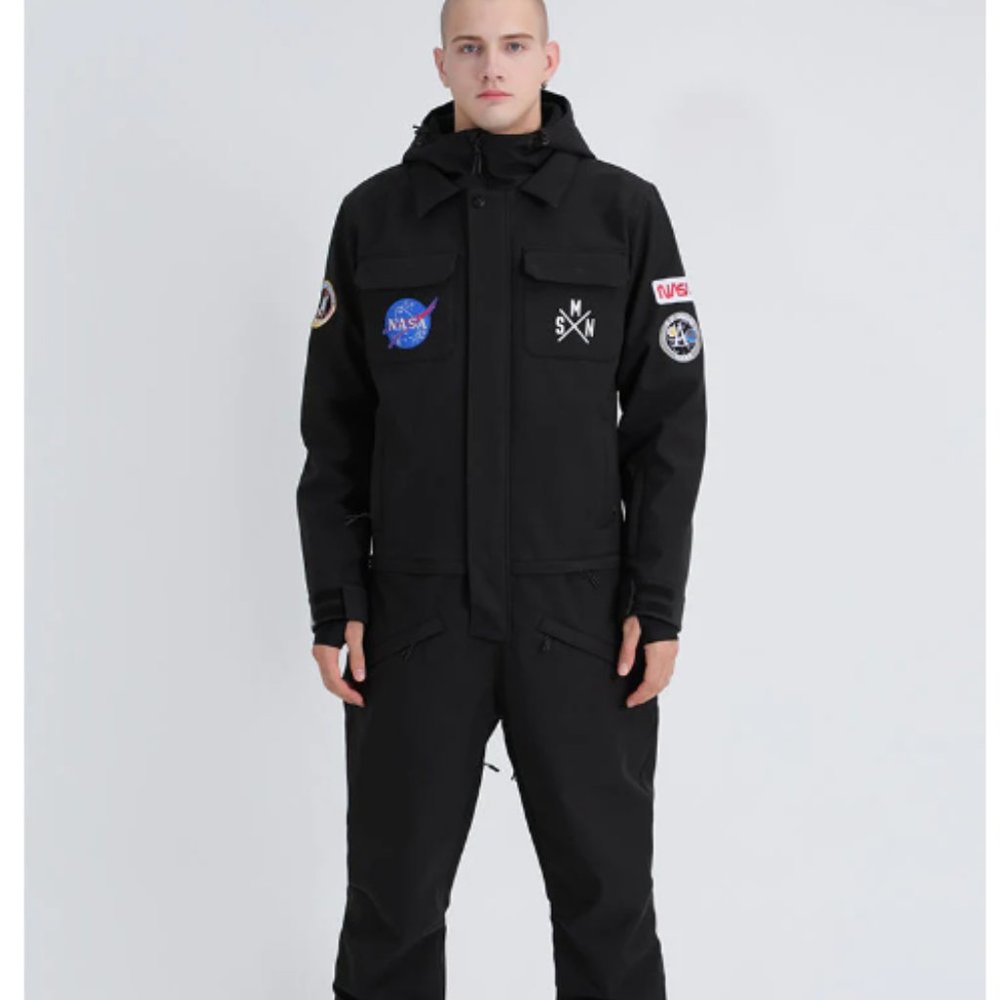 SMN Men's Slope Star One Picece Snowboard Ski Suit
